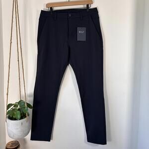 BYLT Premium Basics Everyday Pant 2.0 Performance Pants Mens 36 Navy Commuter